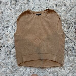 Banana Republic Camel Sleeveless Sweater